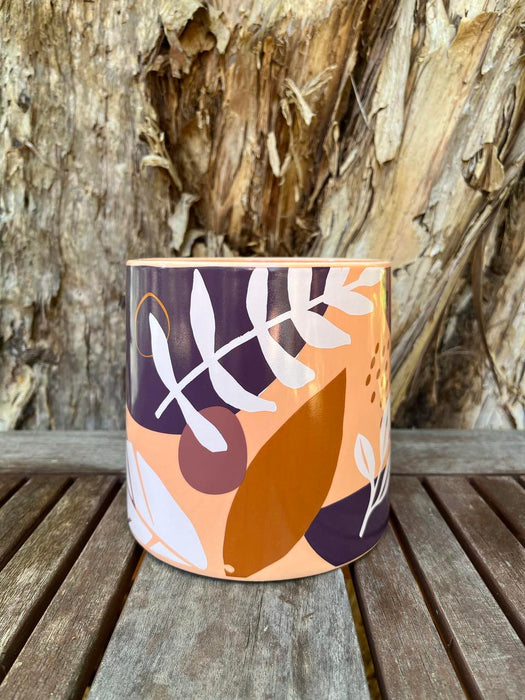 Leafy Multicolour Pot