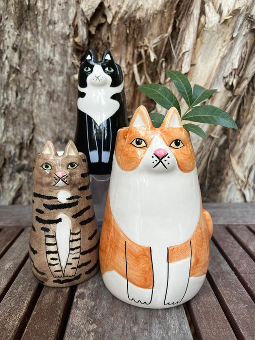 Cat Vase Trio -  Save $8