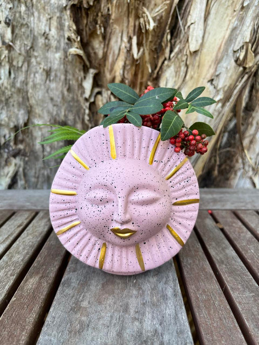 Sun Mini Pot - Light Pink
